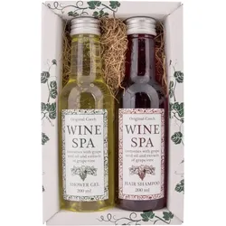 Bohemia Gifts & Cosmetics Wine Spa Geschenkset für die Dusche