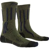 X-Socks Trek X CTN Socken 2 Paar Forest Green/Midnight Blue 35-38
