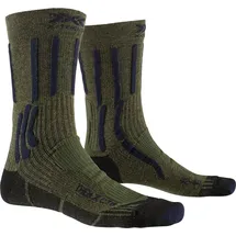 X-Socks Trek X CTN Socken 2 Paar Forest Green/Midnight Blue 35-38