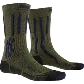 X-Socks Trek X CTN Socken 2 Paar Forest Green/Midnight Blue 35-38