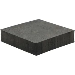 WAGNER Topffüße 4 tlg Set - 50 x 50 x 12 mm, selbstklebend, gegen Bodenfrost & Staunässe, witterungsbeständig - 20080399