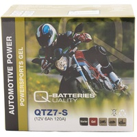 Quality Batteries Q-Batteries QTZ7-S Gel Motorradbatterie 12V 5Ah 90A 57902