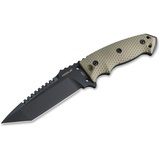 Hogue Unisex – Erwachsene EX-F01 5.5 Tanto G10 OD Green Feststehendes Messer, Oliv, 13.97