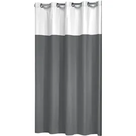 Sealskin Duschvorhang Double 180 x 200 cm grau