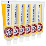 6x Arm & Hammer Extra weiß Professionell Sauber Gefühl 125g - 6 Stück pro Pack