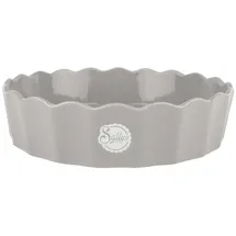 sallys Auflaufform rund 32,5 x 7 cm Silber