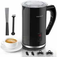 Milchaufschäumer Elektrisch 500W 240ml, Milchschäumer für heißer & kalter Milchschaum mit 3 Modi Milch Frother für Cappuccino, Latte, Mokka,