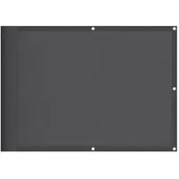 vidaXL Balkon-Sichtschutz Anthrazit 75x800 cm 100 % Polyester-Oxford