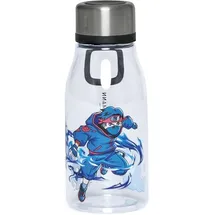 BECKMANN Trinkflasche Ninja Elements Blau 0,4 l