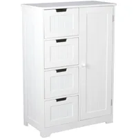 KADIMA DESIGN Design Badschrank PATTI Landhaus-Stil MDF-Holz 56 x