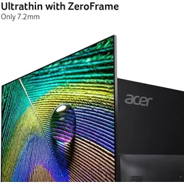 Acer Monitor SB2, SB242Y, Schwarz, 23,8 Zoll, Full-HD, IPS, 100 Hz, 1 ms