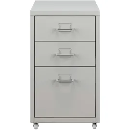 [en.casa] Kökar Rollcontainer 48 x 28 x 41 cm Weiß
