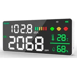 Levenhuk Wezzer Air PRO CN20 Luftqualitäts-Lärm-Monitor