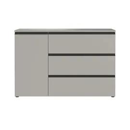 Germania uno Sideboard Beta ¦ grau ¦ Maße (cm): B: 135 H: 91 T: 41.0