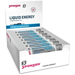 Sponser Unisex Liquid Energy Plus - Neutral (18 x 70g)