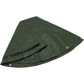 Zill PE-Abdeckplane rund Ø 5 m Grün
