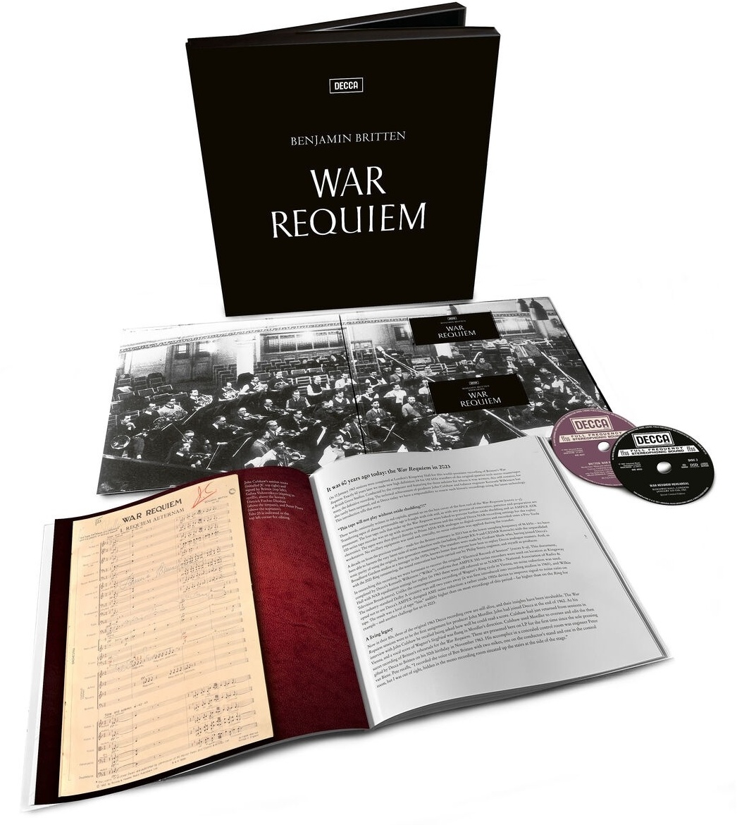 Britten: War Requiem - Vishnevskaya  Pears  Fischer-Dieskau  Lso  Britten. (Superaudio CD)