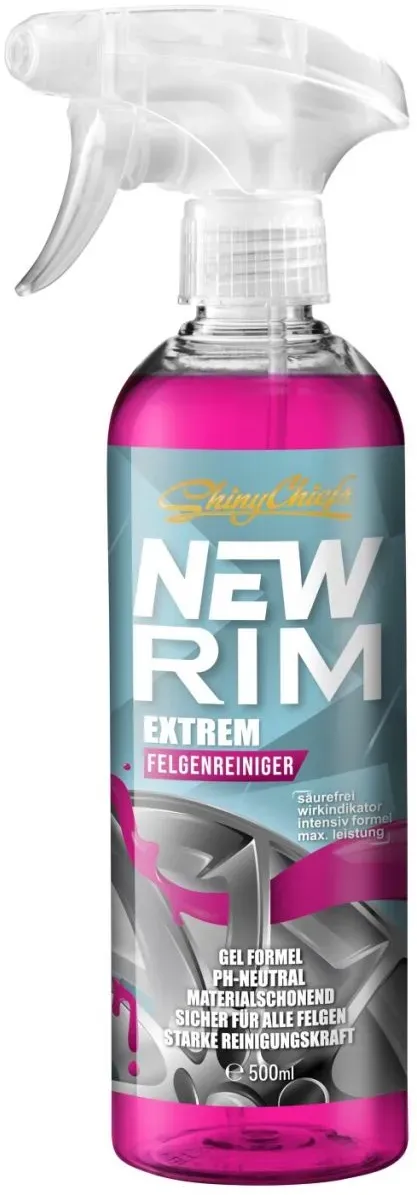 NEWRIM EXTREM - Felgenreiniger Sprühflasche pH-neutral mit extremer Lösekraft 500ml