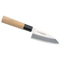 Herbertz Kochmesser, Kodeba, einseitig geschliffen, Holzgriff, hochwertiges Küchenmesser, scharfes