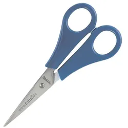 folia Bastelschere 13,5 cm - spitze Spitze blau