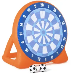 Bestway Fußball-Dartscheibe Air Blast Soccer Yard Game 157 x 107 x 157cm