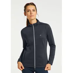 Trainingsjacke JOY SPORTSWEAR "SPORTJACKE PEGGY", Damen, Gr. 46, blau (night meliert), Obermaterial: 100% Polyester, sportlich, Jacken