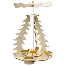 Tischpyramide ''Rehe''