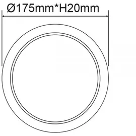 Fiai IsoLED LED Downlight 15W prismatisch 120° weiß
