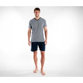 Tom Tailor Pyjama nachtblau / dunkelgrau M