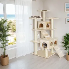 Tectake Knuti 186 cm beige