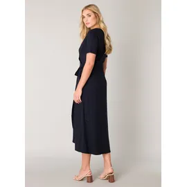 Base Level Wickelkleid Blau 44