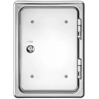 Upmann Kamintür verzinkt 20 x 30 cm