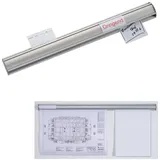 Maul MAULballfix Klemmleiste 100,6 cm silber Wandmontage