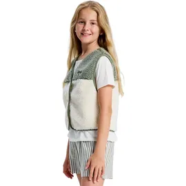 Roxy Iconic Color Block Weste Oil Green 176