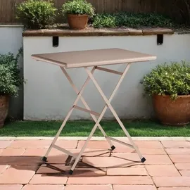 Emu Arc en Ciel Balkontisch 70x50cm Stahl rosa
