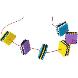 Folia Moosgummi mehrfarbig 20 x 29 cm 7 Blatt selbstklebend 2 mm