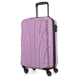 suitline Hartschalenkoffer Trolley 4-Rollen Cabin 55 cm / 34 l flieder