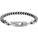 Diesel CHAIN Armband schwarz Edelstahl 17,50 cm