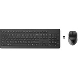 HP Wireless Rechargeable 950MK Maus und Tastatur, schwarz, USB, US (3M165AA#ABB)