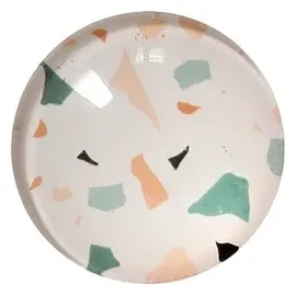 Zeller Terrazzo Magnete Motiv, Kunststoff Ø 2,5 x 0,8 cm, 4 St.