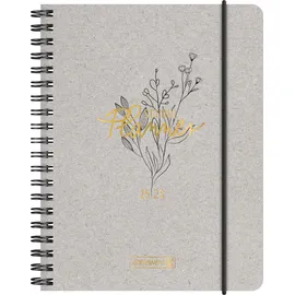 Brunnen Schülerkalender 2025/2026 „Botanical“ | A6, Karton