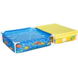 BESTWAY My First Frame Pool mit Sandkasten 213 x 122 x 30,5 cm