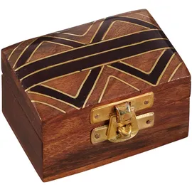 Marrakesch Orient & Mediterran Interior 2er Set Schmuckkästchen aus Holz Dajat Delya
