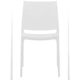 CLP Maya Gartenstuhl-Set 44 x 50 x 81 cm weiß 2 St.