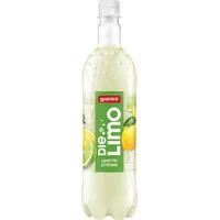Die Limo von granini Limette-Zitrone (1x 1l), natürlich erfrischend, mit Geschmack aus echten Früchten, ohne Süßungsmittel und Konservierungsstoffe, vegan