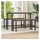 vidaXL Esstischbank 2 pcs Artisan-Eiche 100 x 32,5 x 48,5 cm Braun