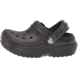 Crocs Classic Gefütterte Schlappen, Schwarz, 23/24