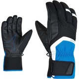 Ziener Herren Handschuhe GALVIN AS(R) glove ski, black.persian blue, 8