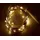 McShine LED Draht-Lichterkette McShine Micro 50 LEDs, warmweiß, Batteriebetrieb