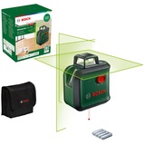 Bosch Kreuzlinienlaser AdvancedLevel 360 (3 Laserlinien inkl. 360° zum Ausrichten im ganzen Raum, im Karton)